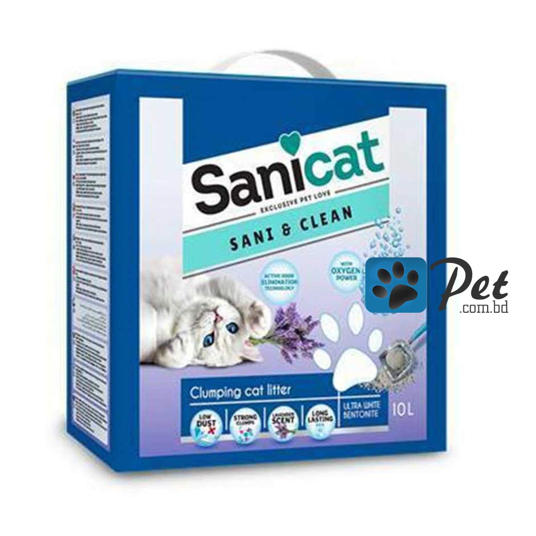 sanicat lavender cat litter