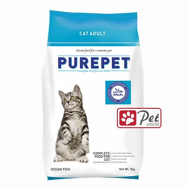 purepet cat food 3 kg